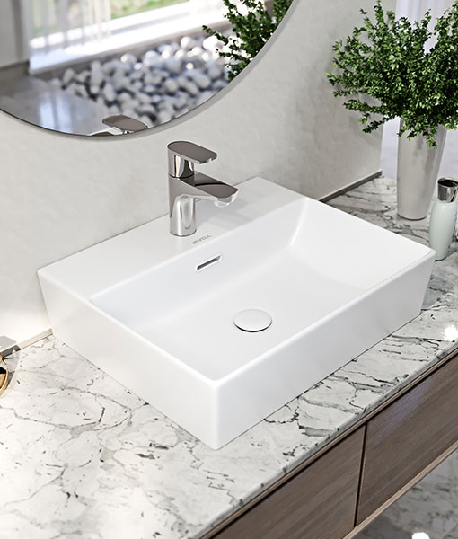 ISABEL pultra vagy falra szerelhető mosdó (3 méret)