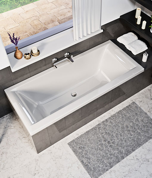 Petra lux 170×80 egyenes kád
