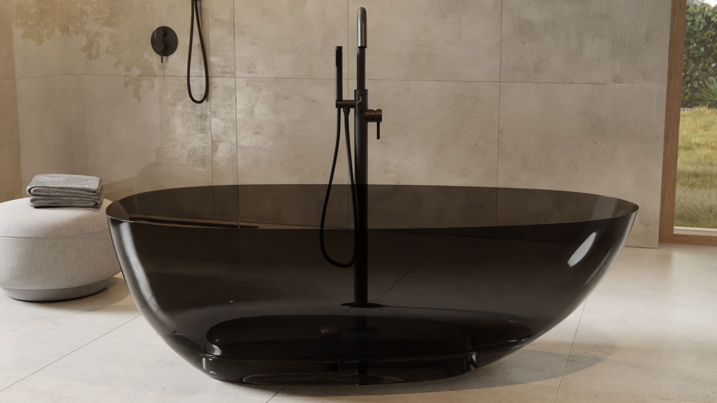 XARA Carbon Grey szabadonálló kád