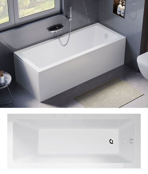 Modena 140×70 egyenes kád