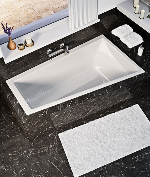 Nede slim 160×95 aszimmetrikus kád (jobbos vagy balos)