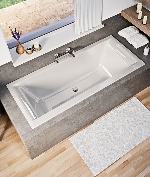 Petra lux slim 170×80 egyenes kád