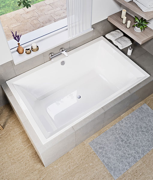 Dia lux slim egyenes kád