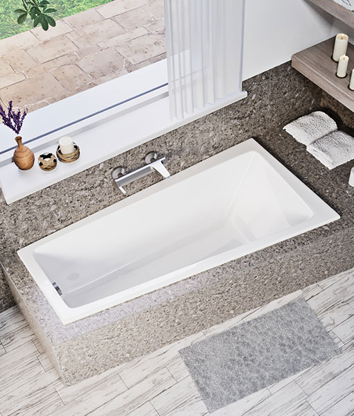 Niel 150×80 slim aszimmetrikus kád (jobbos vagy balos)