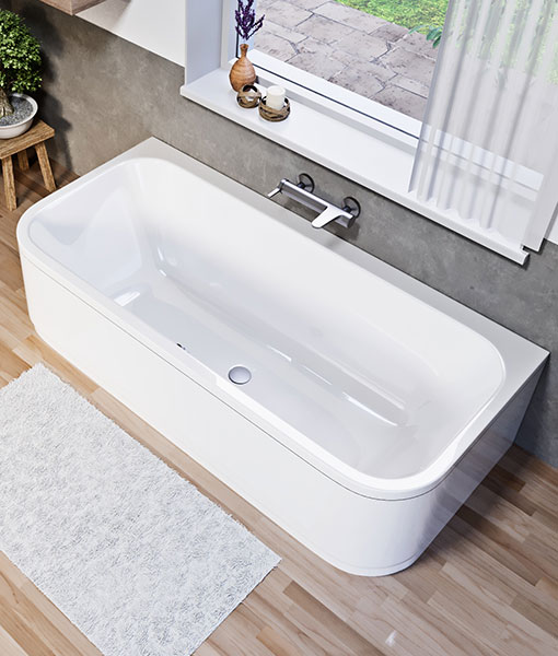 Oran 180×85 különleges egyenes kád