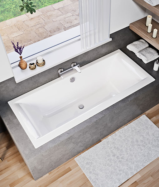 Petra lux slim 170×80 egyenes kád